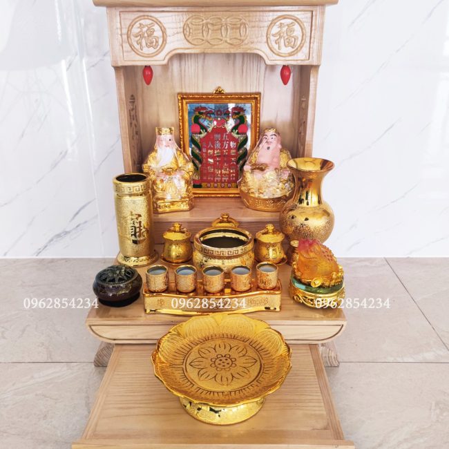 Bàn Thờ Thần Tài Thổ Địa TD01