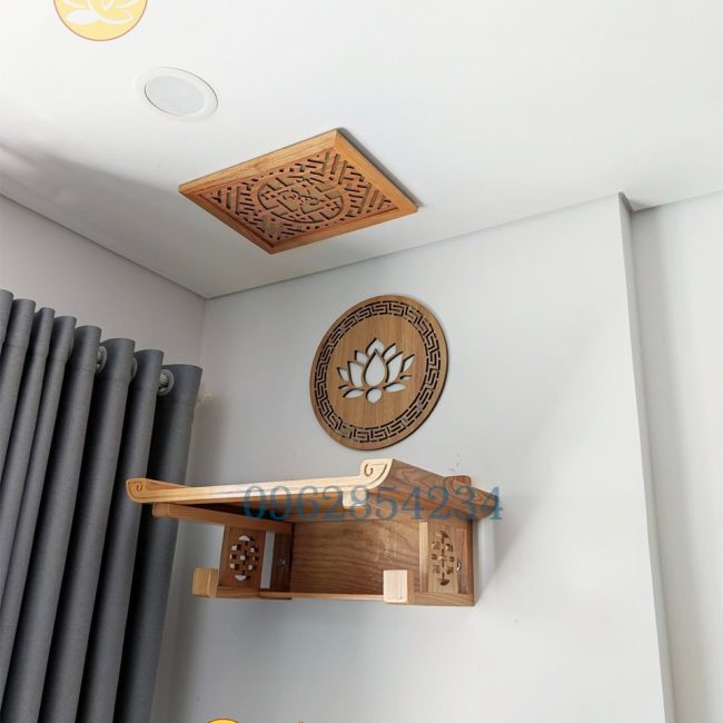 Bàn Thờ Phật Treo Tường TT1017