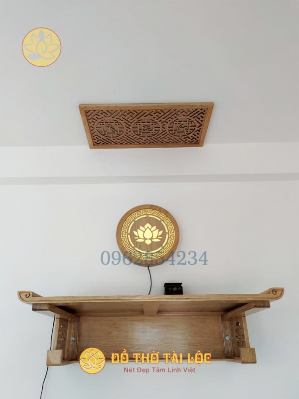 Bàn Thờ Treo Tường Mẫu TT1008